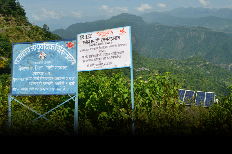 CSR Program for Clean Energy Access in Pauri Garwal District, Uttarakhand – Phase 1 with Syneos Health (2018)
